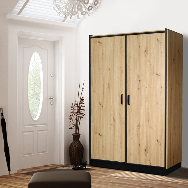 Alpen Home Keener 2 Door Manufactured Wood Wardrobe Wayfair.co.uk